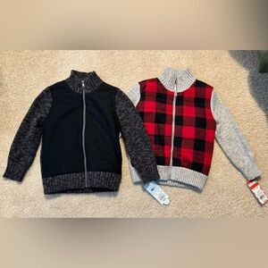 Two Cat and Jack Boys Sweaters 3T